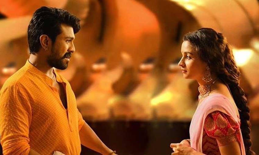 Alia Bhatt and Ram Charan
