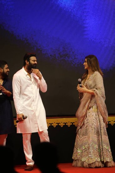 Kriti Sanon and Prabhas