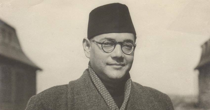 Subhash Chandra Bose Smiling Photo