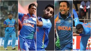 Pragyan Ojha | Bhuvneswar Kumar | Barinder Saran | Navdeep Saini | Shivam Mavi