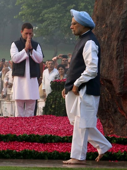 Manmohan Singh tributes to rajiv Gandhi