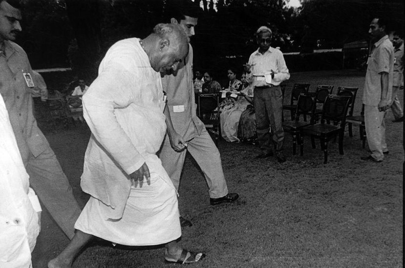 HD Deve Gowda At his residence