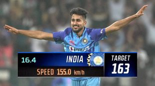 Umran Malik Fastest Delivery | Umran Malik | Dasun Shanaka | IND vs SL