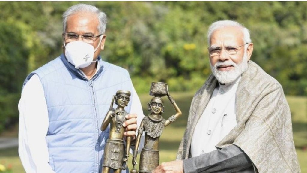 bhupesh baghel| pm modi| new delhi|