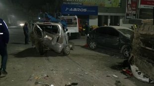 delhi dwarka accident | delhi police asi car accident | dwarka mor accident