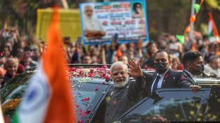 Narendra Modi | BJP | Road show