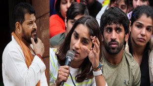 Wrestlers Protest, Braj Bhushan Sharan Singh, Vinesh Phogat,