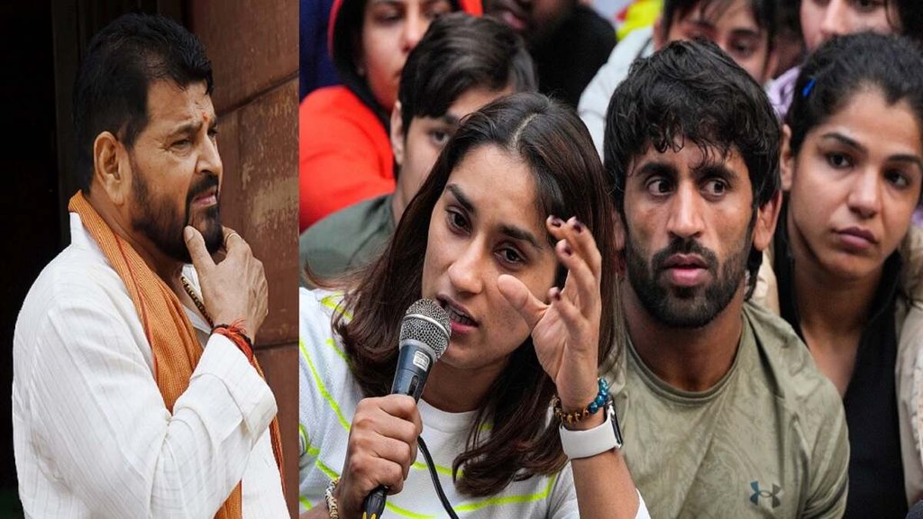Wrestlers Protest, Braj Bhushan Sharan Singh, Vinesh Phogat,