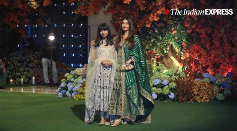 Aradhya bachchan and Abhishek Bachchan