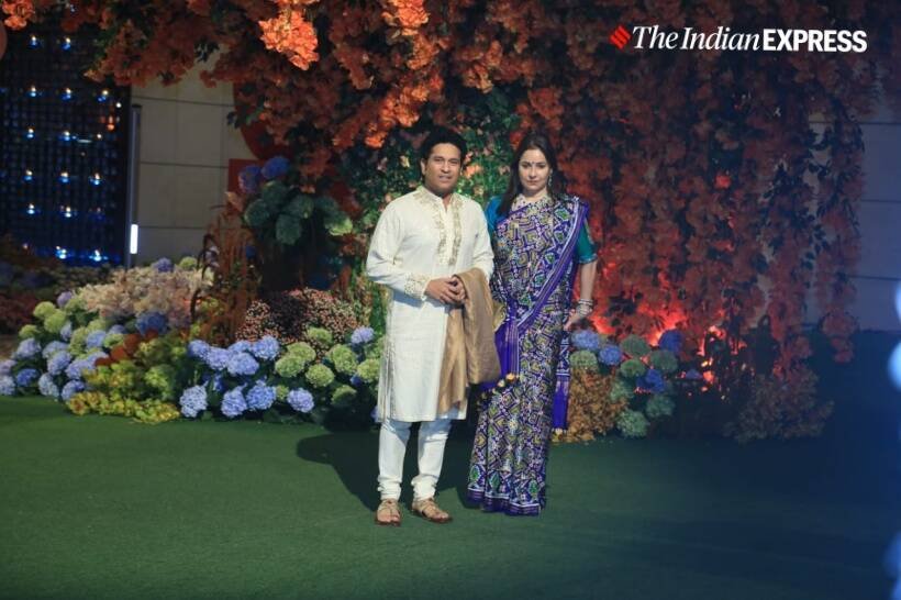Sachin Tendulkar and Anjali 