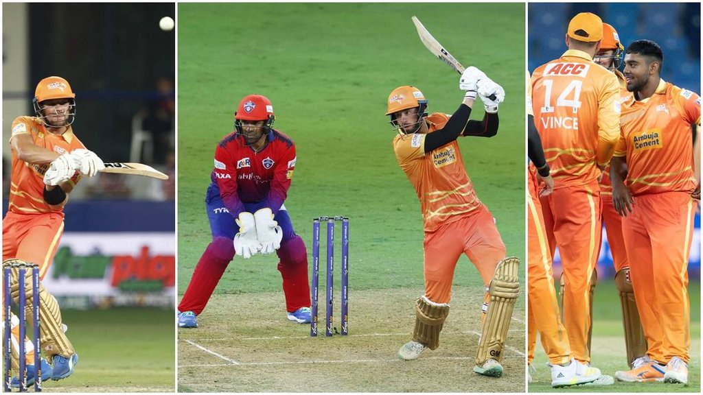 Dubai Capitals vs Gulf Giants | Robin Uthappa | James Vince | Gerhard Erasmus | Dubai International Cricket Stadium | Dubai |