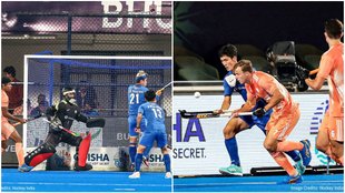 Hockey World Cup | Netherlands vs South Korea | Umpire Face Hit By Ball | Germany beat England | Penalty shootout | Semi-finals Line up |