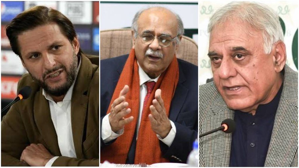 Pakistan Cricket Team | Shahid Afridi | Najam Sethi | Haroon Rashid | Chief Selector | Pakistan Cricket Board | PCB |
