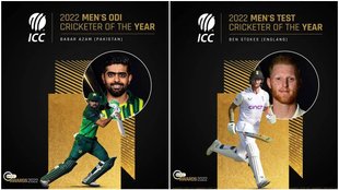 ICC Awards | Babar Azam | Ben Stokes | ICC ODI cricketer of the year | ICC test cricketer of the year |