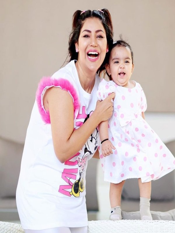 DEBINA BONERJEE AS A CUTE CHILD