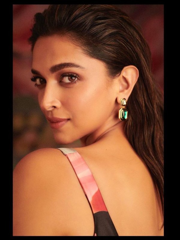 Deepika in floral dress