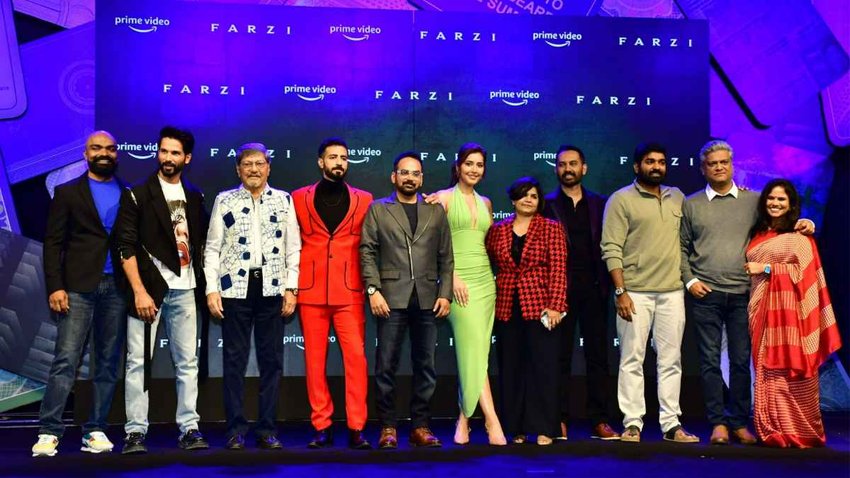 Farzi Trailer Launch, vijay sethupathi, shahid kapoor