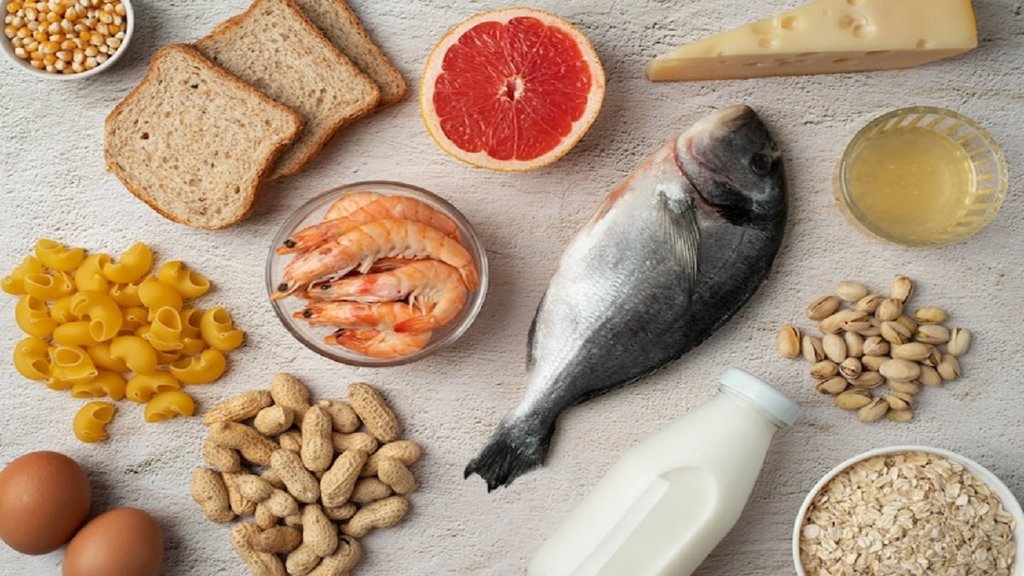 fish and milk allergic region , scientific region of consumption of fish and milk