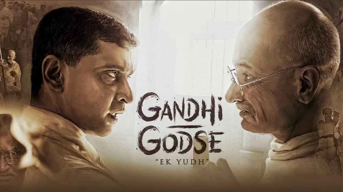 gandhi godse ek yudh Protest, rajkumar santoshi, protest against gandhi godse