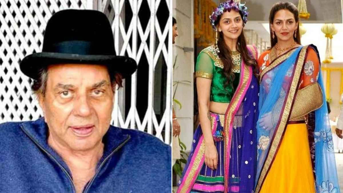 hema malini, dharmendra, esha deol ahana deol