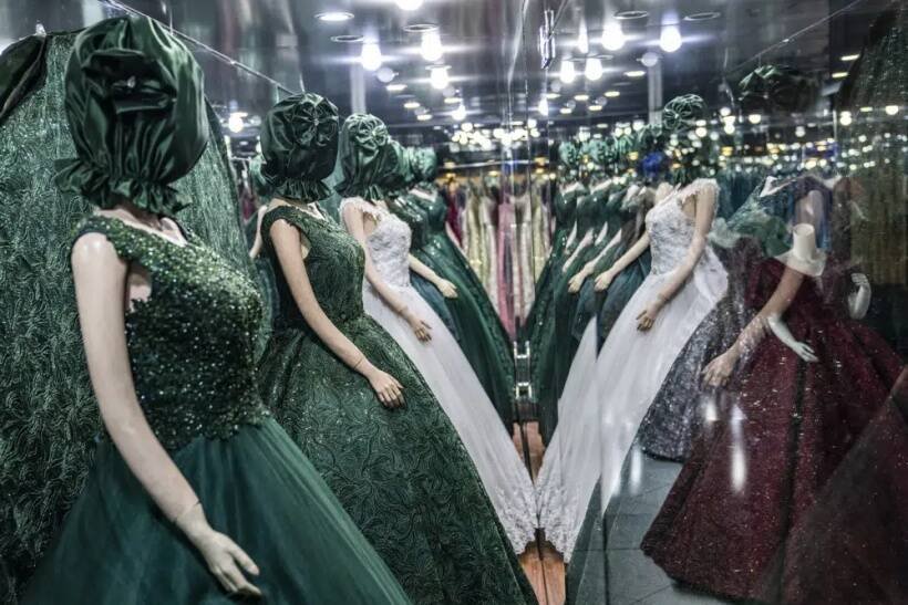 mannequins of Taliban ruled Afghanistan Kabul