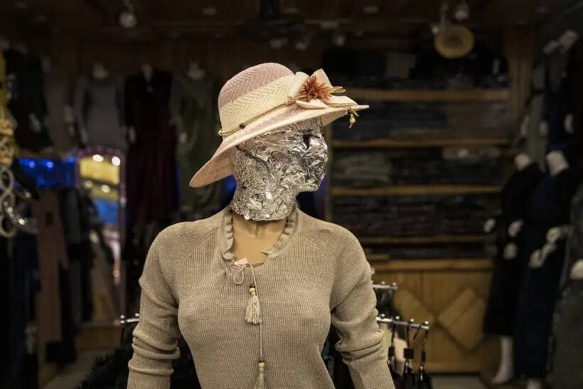 mannequins in Afghanistan