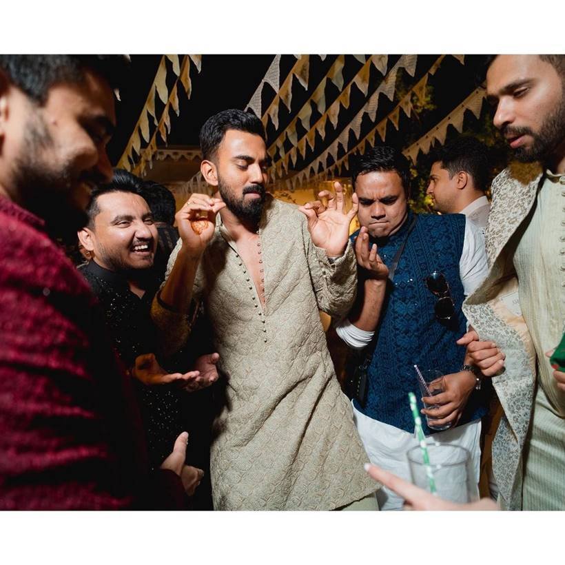 KL Rahul dance