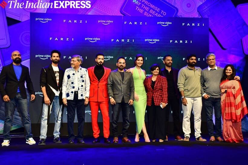 Farzi Trailer Launch