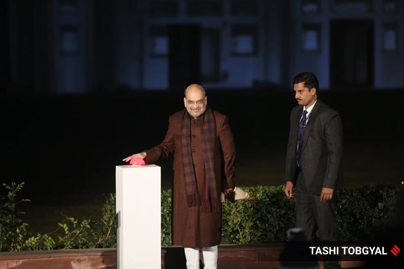 red fort, new delhi, sound and light show, puppet show, independence, 75 years, amit shah, amitabh bachchan, indian express