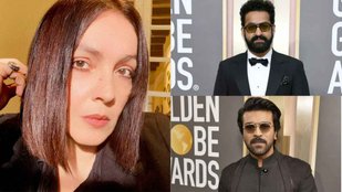 junior ntr, ram charan, pooja bhatt, rrr, golden globes
