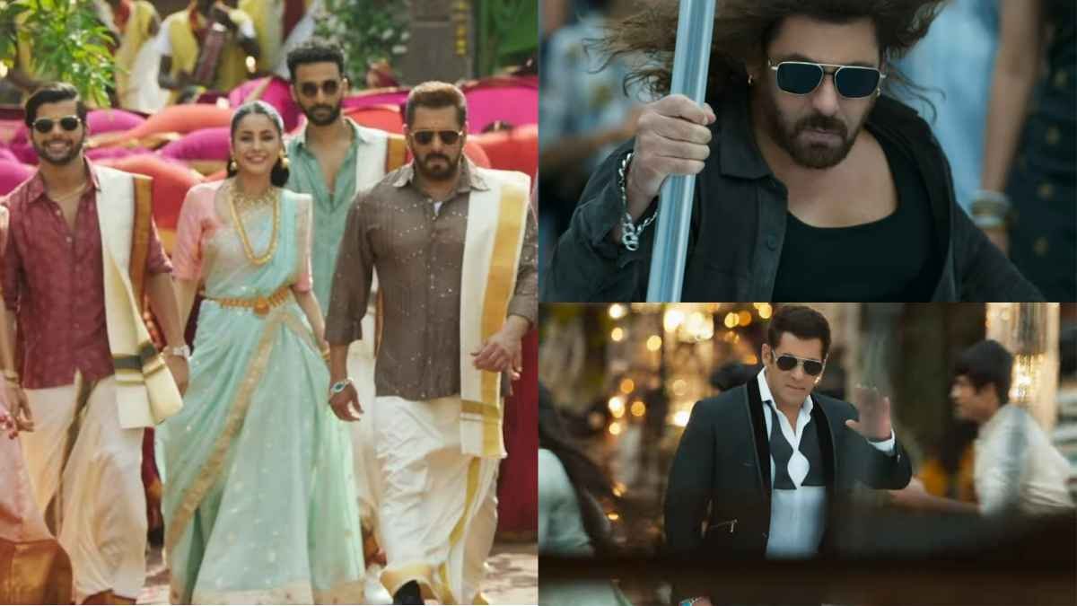 kisi ka bhai kisi ki jaan teaser, salman khan, shehnaaz gill, pooja hegde