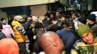 nigerian mob| Delhi Police