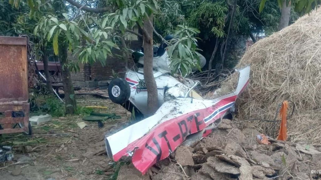 mp plane crash news | rewa plane crash | rewa plane accident