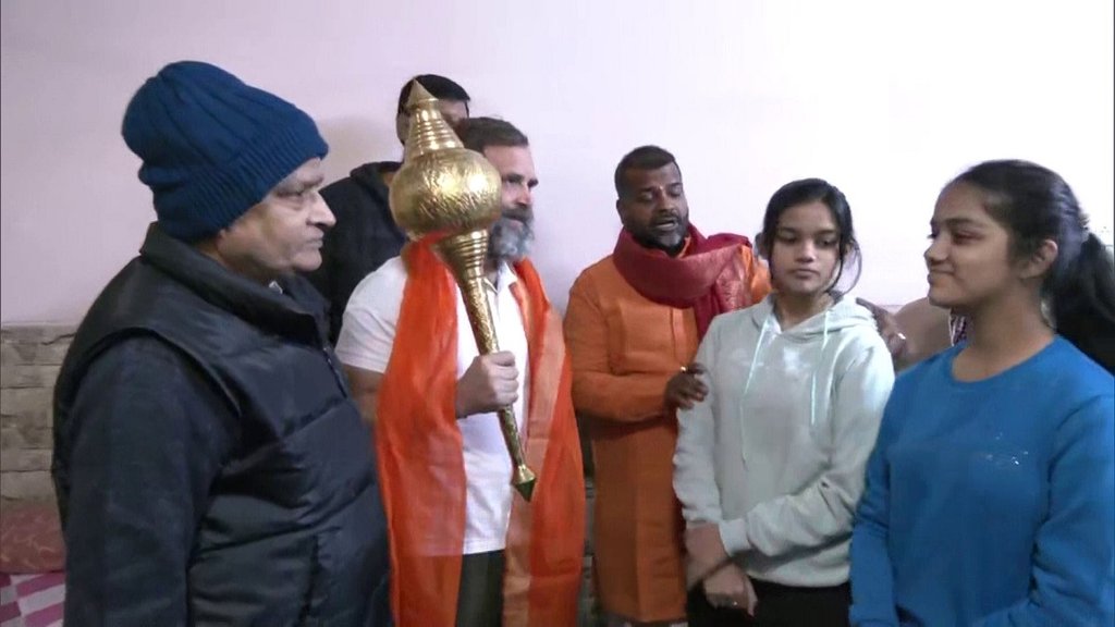 Bharat Jodo Yatra| ram janmbhoomi Priest| UP