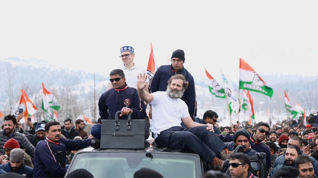 Bharat Jodo Yatra, jammu kashmir, congress