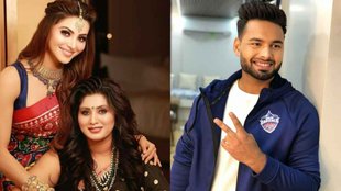 rishabh pant urvashi rautela mother meera rautela