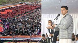 Rajasthan Politics: कांग्रेस खामोश, एक्शन में सचिन पायलट; नागौर में की बड़ी रैली, चार और करने का प्लान