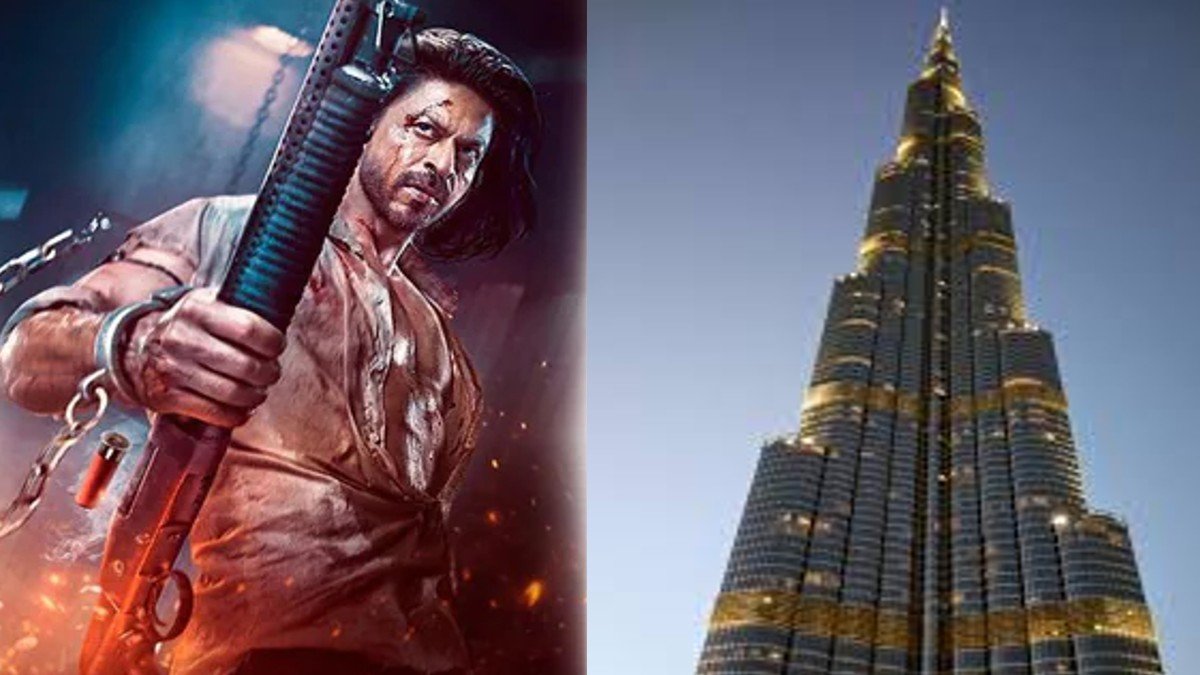 Pathaan Trailer, Pathaan trailer on Burj Khalifa