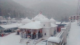 uttarakhand, snowfall
