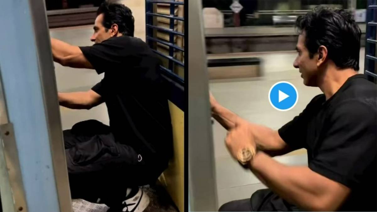 sonu sood, sonu sood indian railway, sonu sood train video