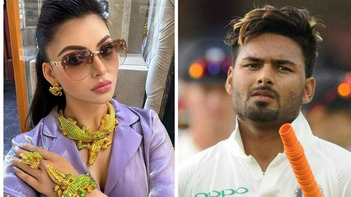 Urvashi Rautela, Rishabh Pant