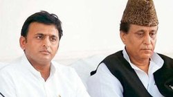 Akhilesh-Azam के नाम का पत्थर तोड़ने वाला गिरफ्तार, आरोपी बोला- आजम ने तुड़वाए लोगों के मकान, हटा दो उसके सभी निशान