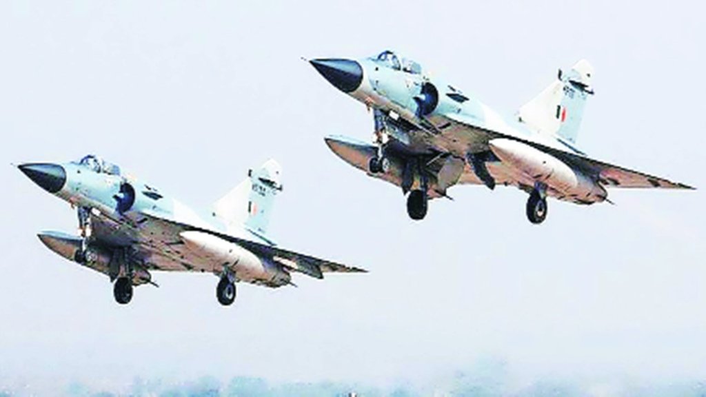 Air force fighter plane