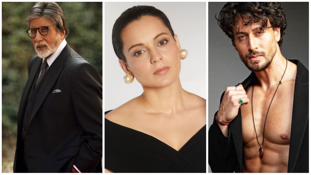Amitabh Bachchan | Kangana Ranaut | Tiger Shroff Amitabh Bachchan | Kangana Ranaut | Tiger Shroff