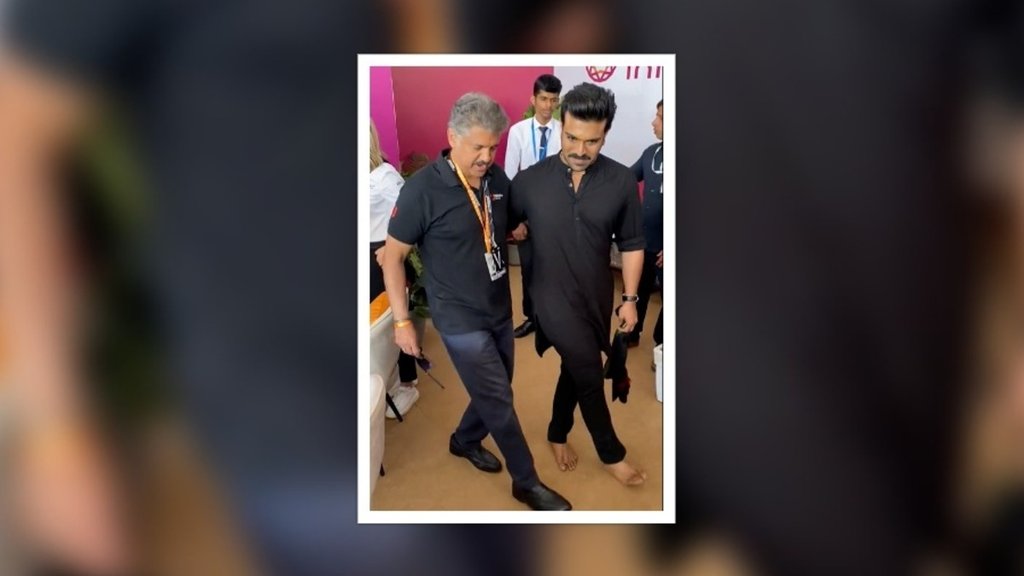 Anand mahindra Dance । Natu Natu । Ramcharan