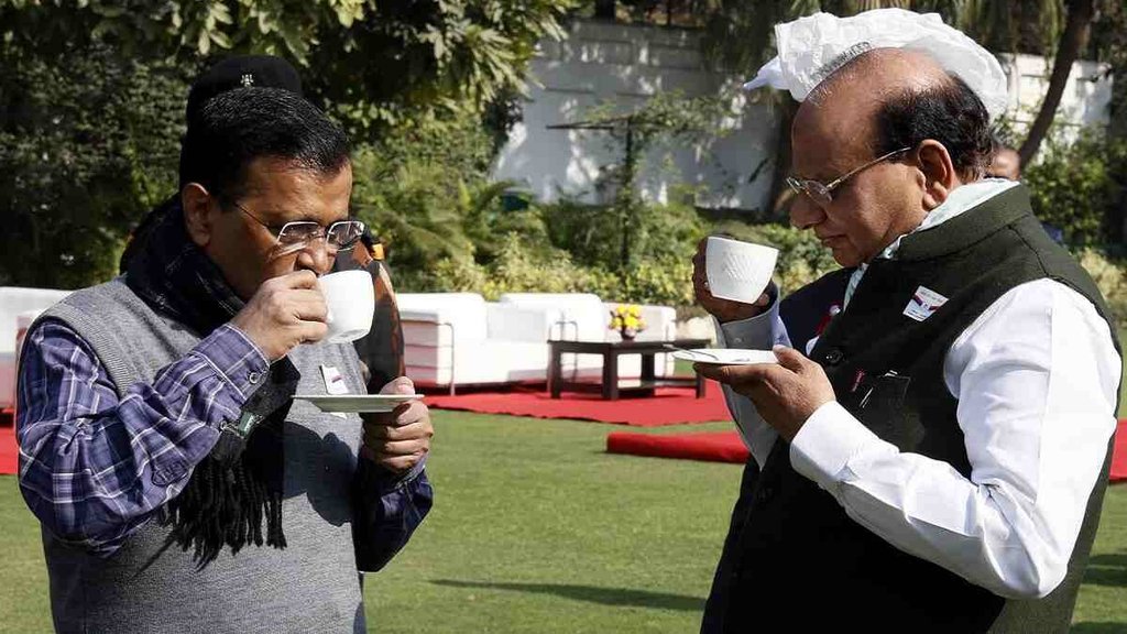 Delhi CM Arvind Kejriwal| Arvind Kejriwal vs LG Delhi| Arvind Kejriwal Photo Delhi LG|