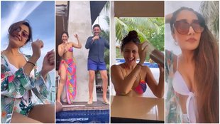 Dhanashree Verma Bikini Dance | Dhanashree Verma hot | yuzvendra chahal Dhanashree Verma | Yuzvendra Chahal wife | Dhanashree Verma video |