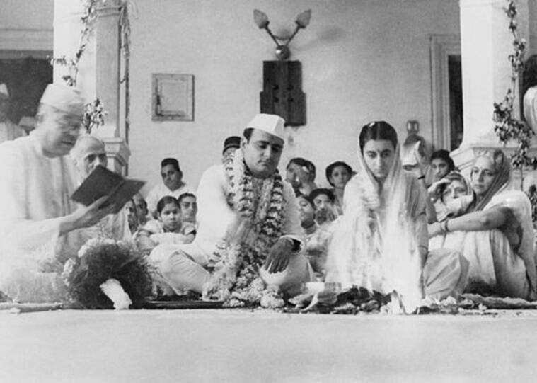 Indira Gandhi, Feroze Gandhi, Kamla Nehru