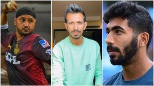 Harbhajan Singh | Jasprit Bumrah | Yuzvendra Chahal | Ravichandran Ashwin | Dinesh Karthik | Rishabh Pant | Rohit Sharma | Virat Kohli |