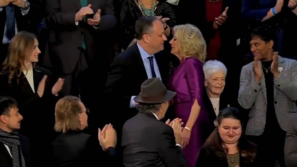 Jill Biden, Kamala Harris, Doug Emhoff